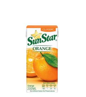 آب میوه پرتقال سان استار